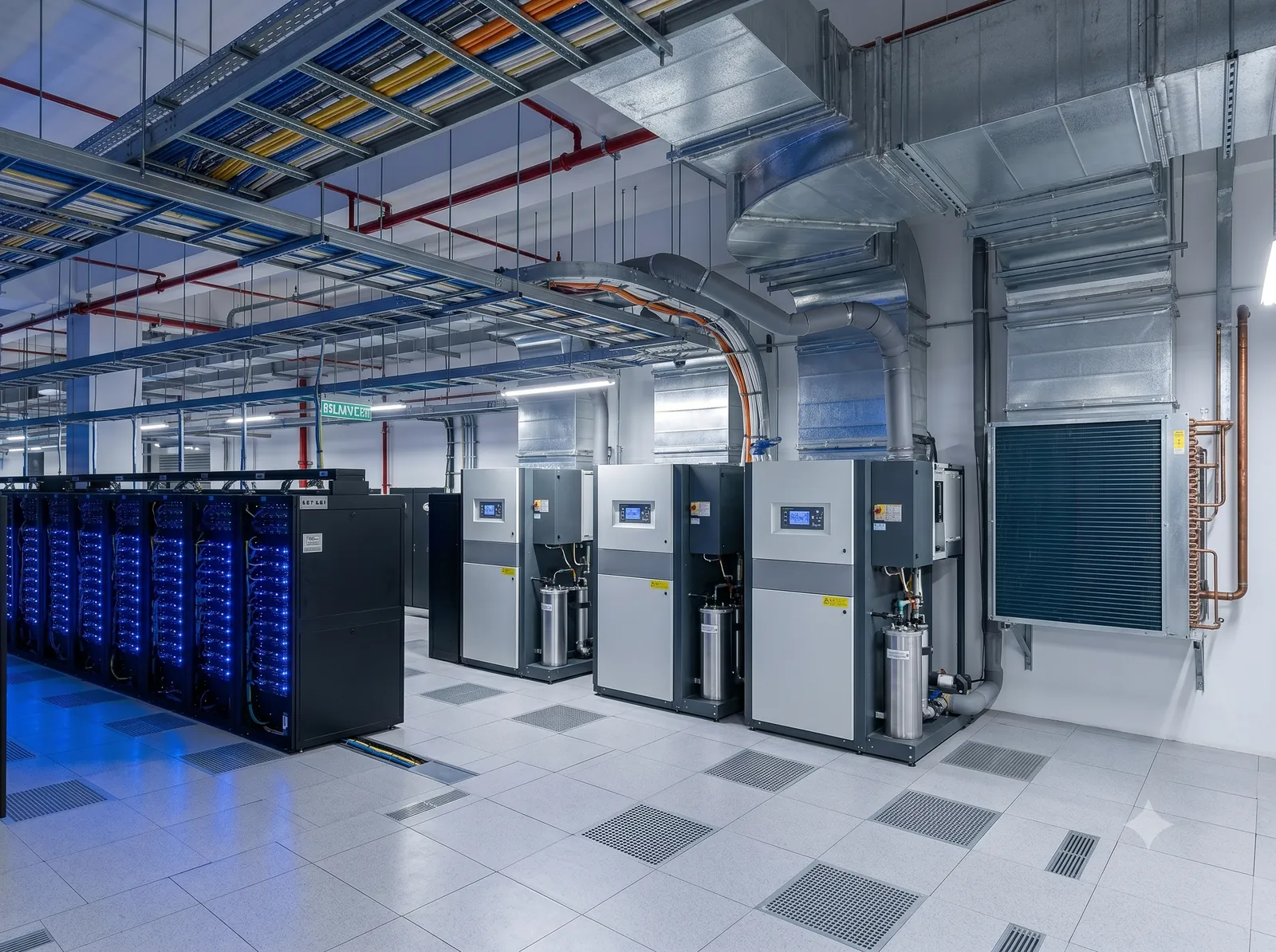 HVAC cooling infrastructure