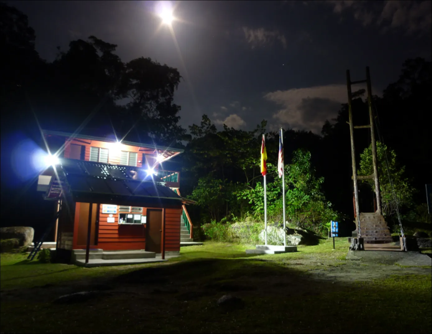Off-grid solar installation
